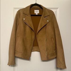 Old Navy Tan Suede Women's Jacket